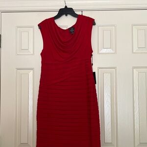 Adrianna Papell Scarlet Midi Dress